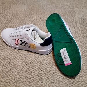 Boys size 7 nwt polo shoes